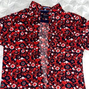 Floral button up